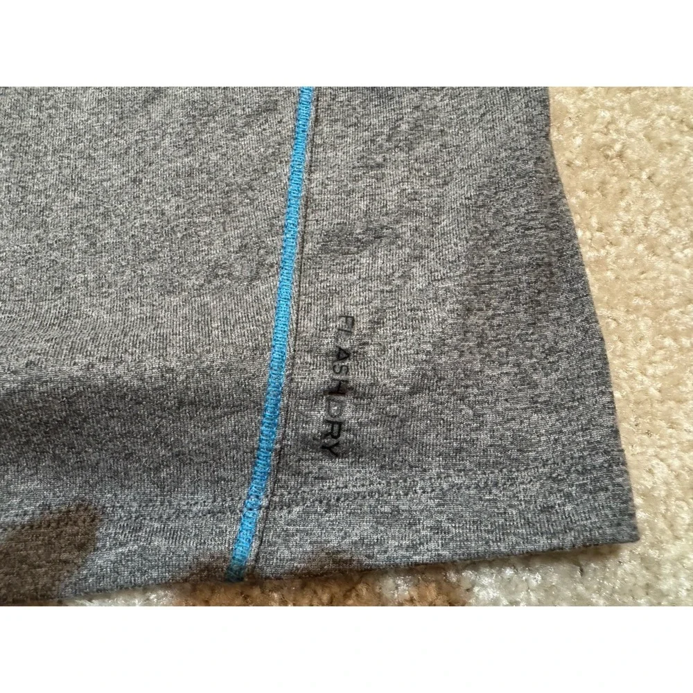 THE NORTH FACE Mens Gray Mountain‎ Athletics Flashdry Light Running Hoodie Small